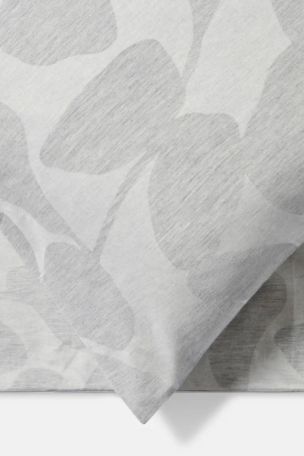 Jasper Conran Abstract Leaf Jacquard Duvet Set Grey Abstract Leaf Cheap