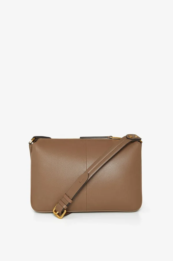 Jasper Conran Ada Cross Body Bag Black Fine Grain Shop
