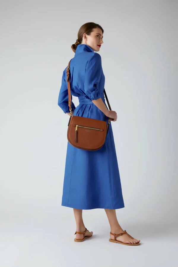 Jasper Conran Ada Leather Saddle Bag Fashion
