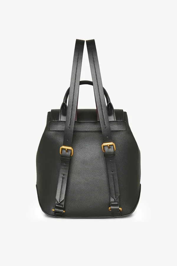 Jasper Conran Agatha Backpack Black Haircell Shiny Cheap