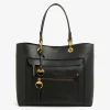 Jasper Conran Agatha Shopper Bag Black Haircell Shiny Cheap
