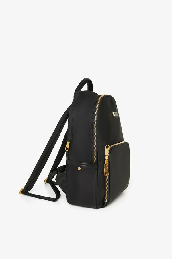 Jasper Conran Alana Backpack Dome Black Matte Smooth Cheap