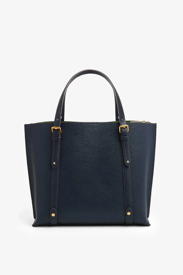 Jasper Conran Alexis Crosshatch Leather Grab Tote Cheap