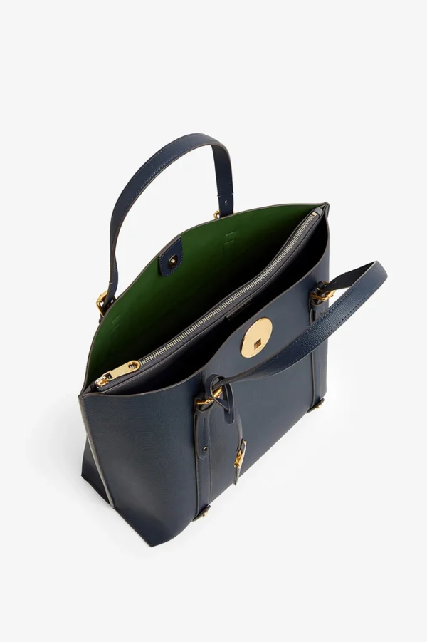 Jasper Conran Alexis Crosshatch Leather Grab Tote Cheap