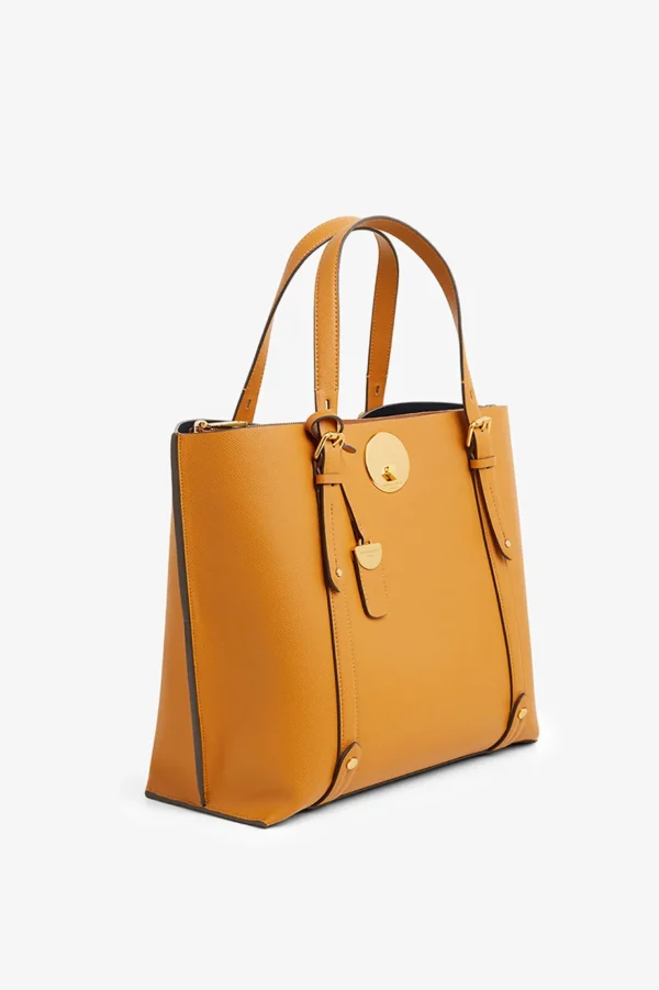 Jasper Conran Alexis Crosshatch Leather Grab Tote Cheap