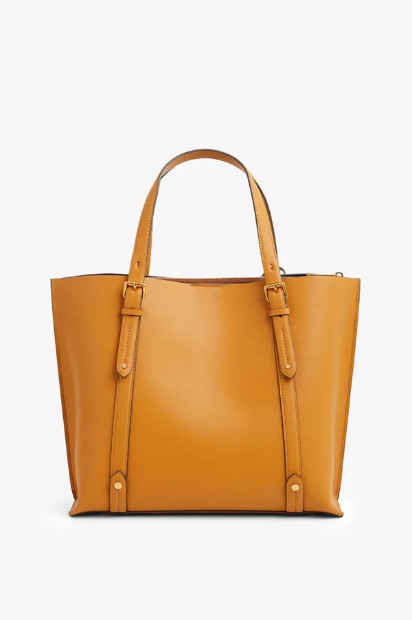 Jasper Conran Alexis Crosshatch Leather Grab Tote Cheap