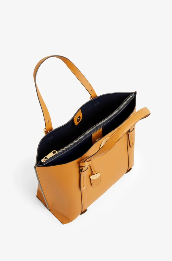 Jasper Conran Alexis Crosshatch Leather Grab Tote Cheap