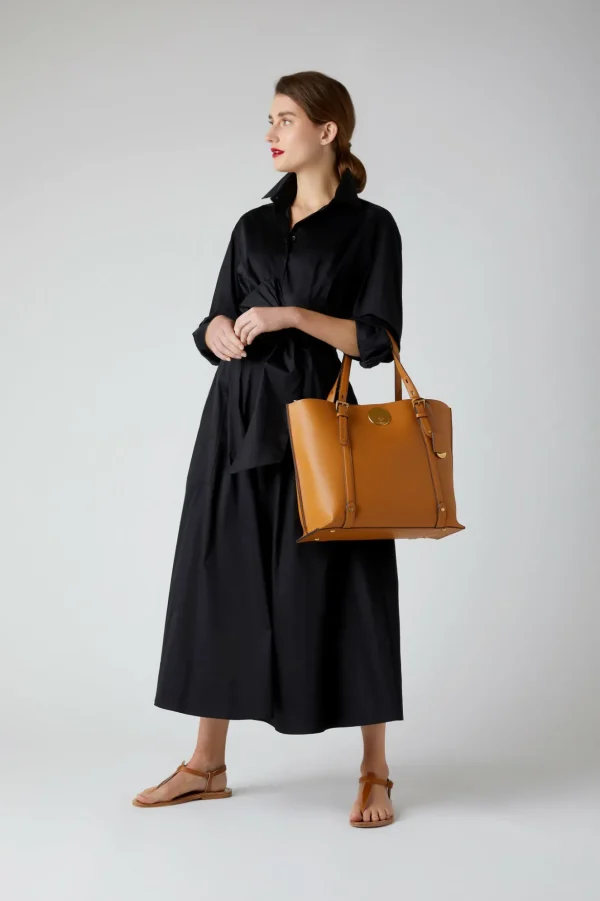 Jasper Conran Alexis Crosshatch Leather Grab Tote Cheap