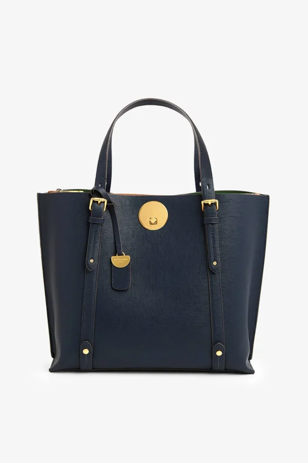 Jasper Conran Alexis Crosshatch Leather Grab Tote Cheap