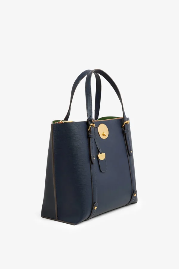 Jasper Conran Alexis Crosshatch Leather Grab Tote Cheap