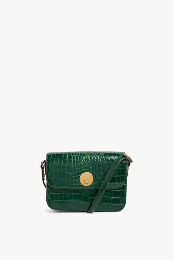 Jasper Conran Alexis Leather Flap Over Body Bag Fashion