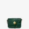 Jasper Conran Alexis Leather Flap Over Body Bag New