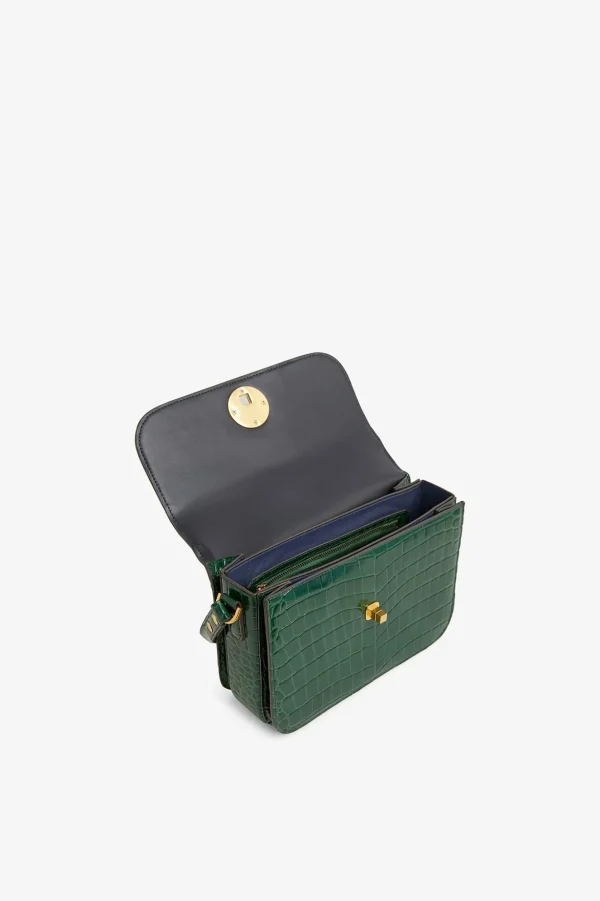 Jasper Conran Alexis Leather Flap Over Body Bag New