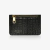Jasper Conran Amber Croc Zip Coin & Card Holder Store
