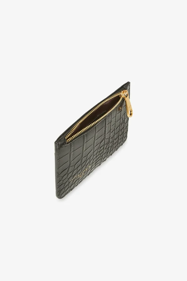 Jasper Conran Amber Croc Zip Coin & Card Holder Store