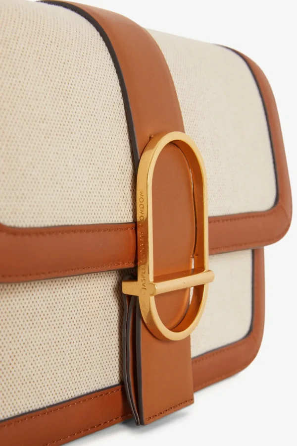 Jasper Conran Beatrix Flap Over Leather Cross Body Cheap