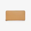 Jasper Conran Bee Leather Cross Hatch Large Purse Camel Bee New