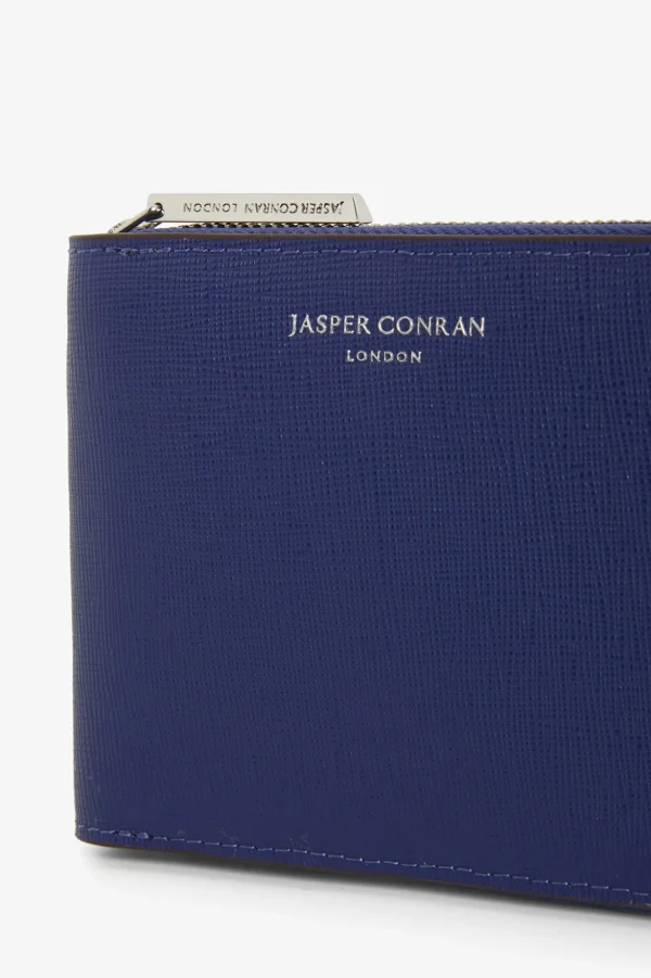 Jasper Conran Bee Leather Cross Hatch Small Purse Hot
