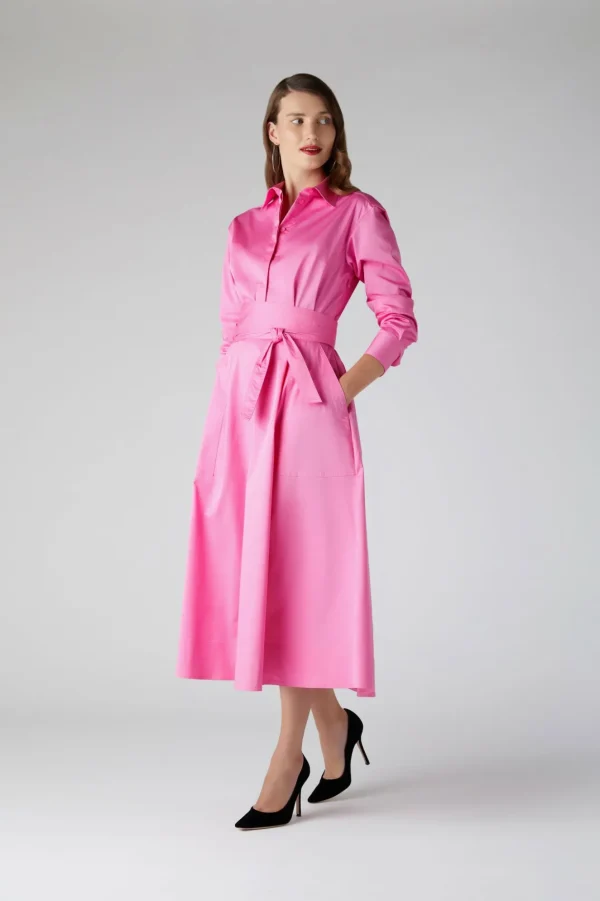Jasper Conran Blythe Full Skirt Shirt Dress Outlet