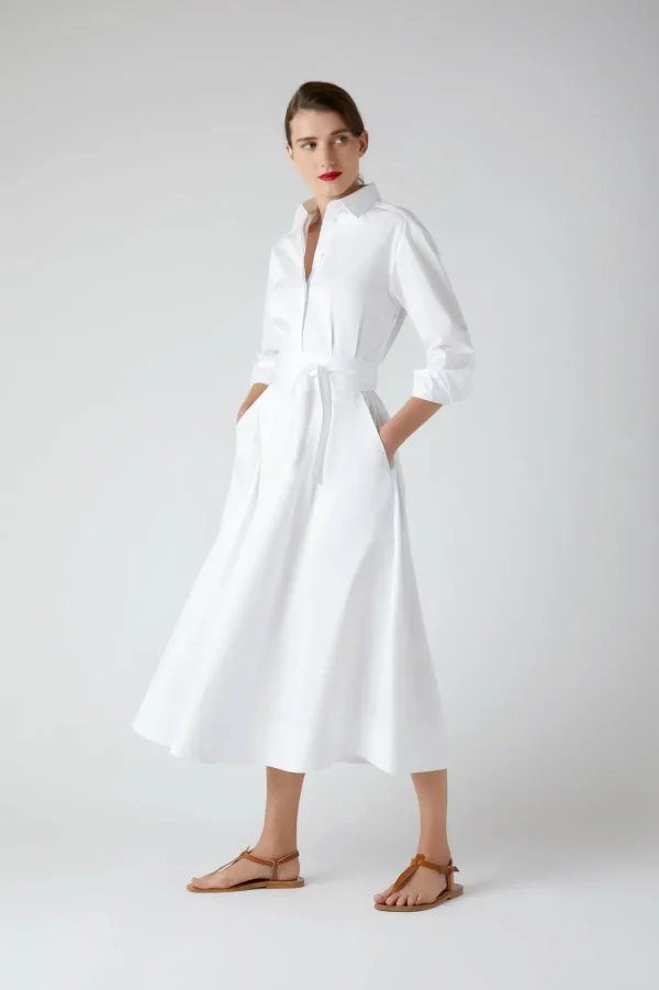Jasper Conran Blythe Full Skirt Shirt Dress Outlet