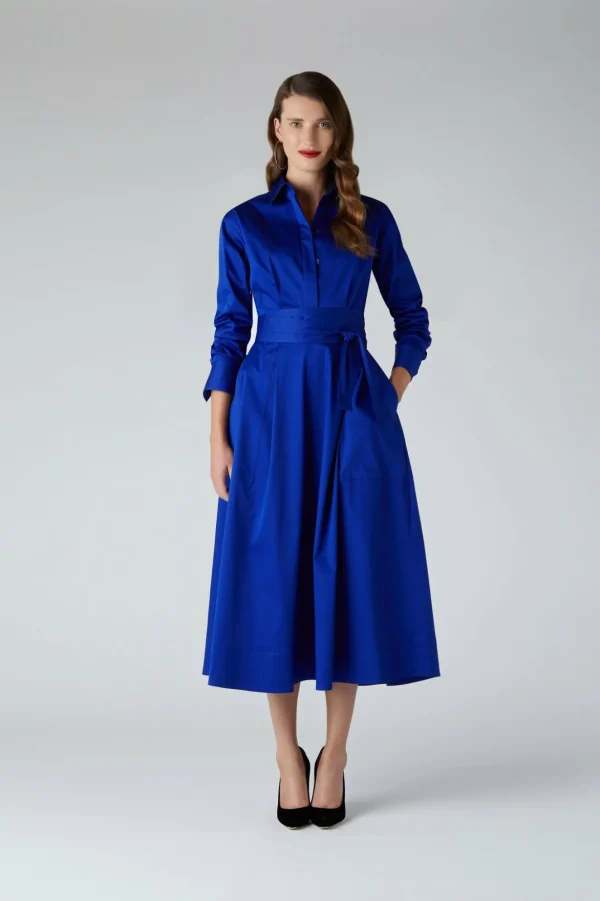 Jasper Conran Blythe Full Skirt Shirt Dress Outlet