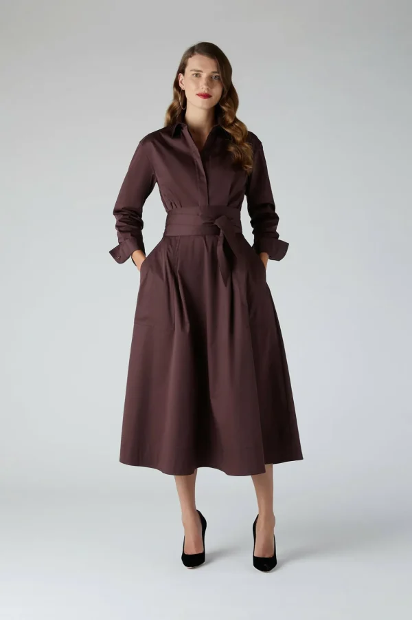 Jasper Conran Blythe Full Skirt Shirt Dress Cheap