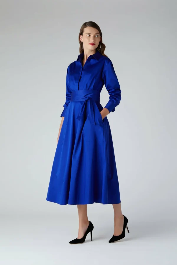 Jasper Conran Blythe Full Skirt Shirt Dress Outlet