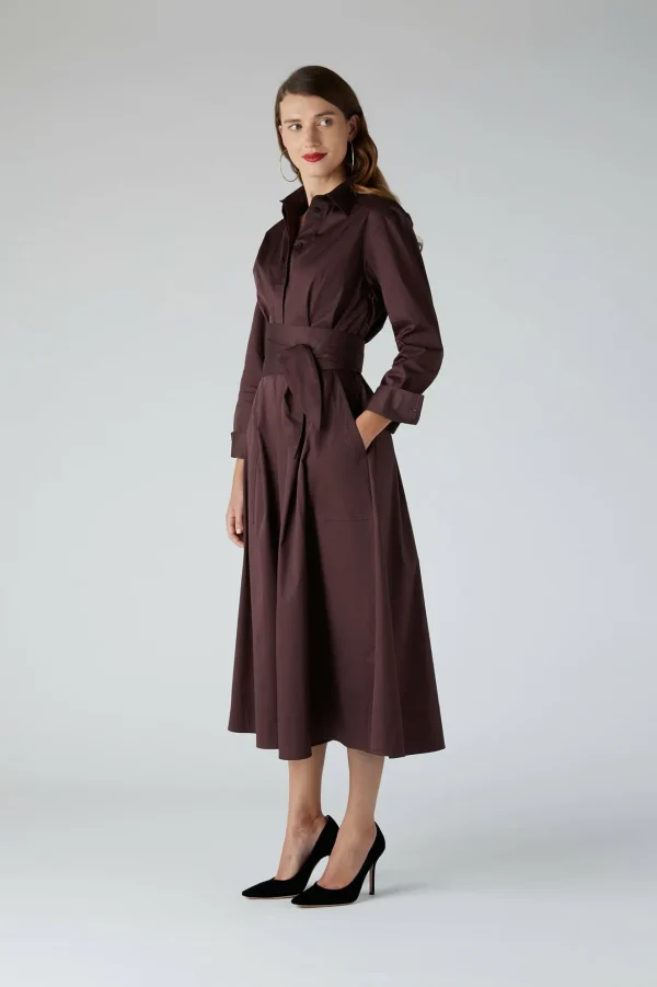 Jasper Conran Blythe Full Skirt Shirt Dress Cheap