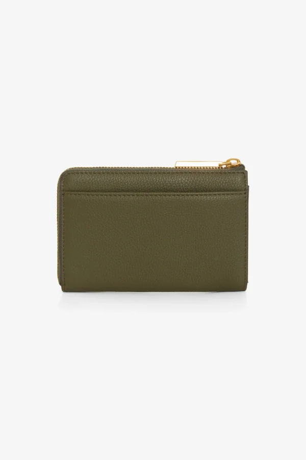 Jasper Conran Brianna Medium Zip Around Purse Khaki Store