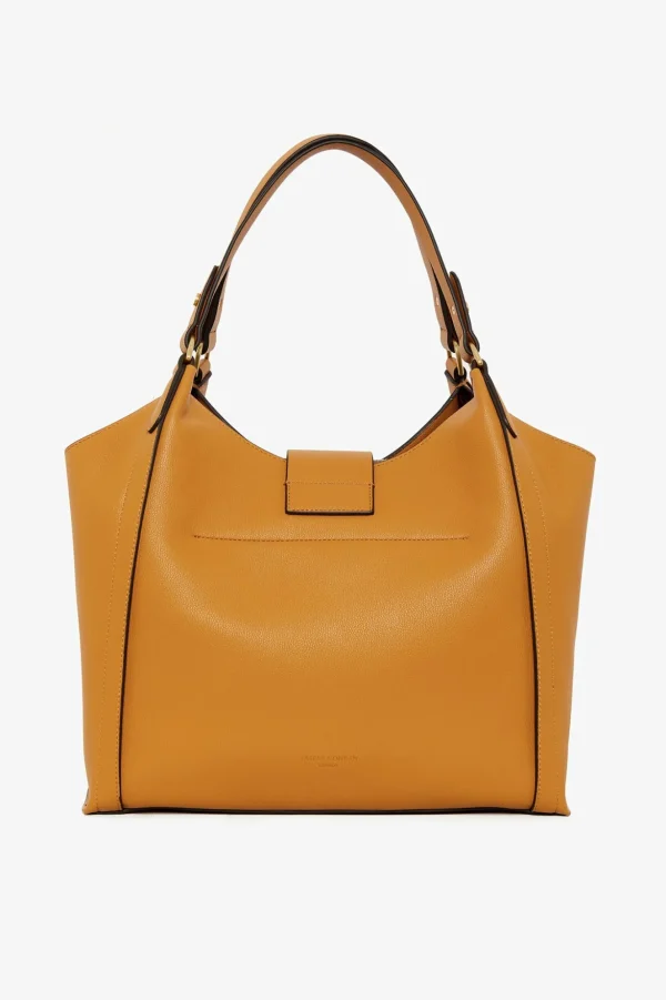 Jasper Conran Brielle 3 Section Shoulder Bag Mustard Discount