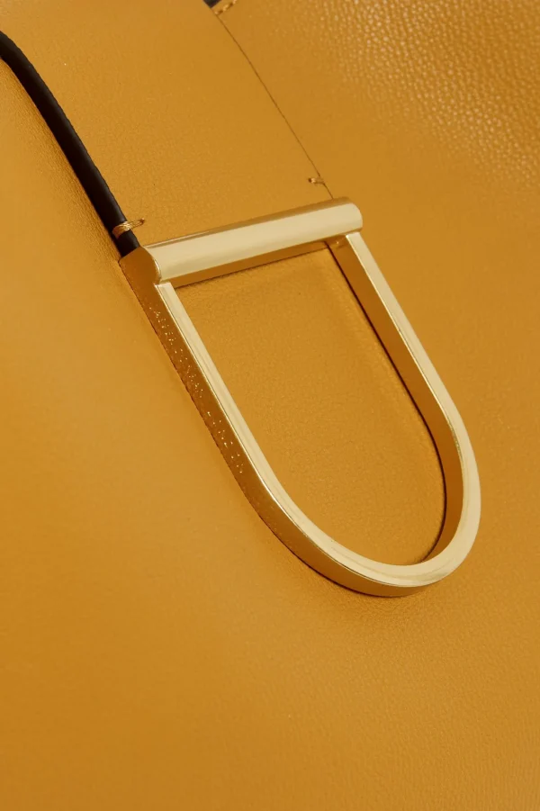 Jasper Conran Brielle 3 Section Shoulder Bag Mustard Discount