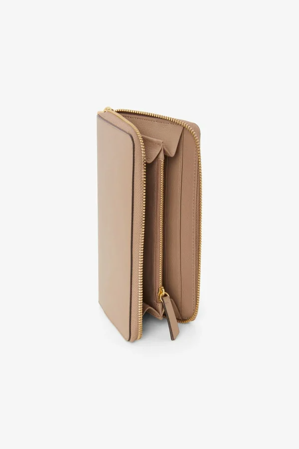 Jasper Conran Bryn Leather Large Zip Around Purse Sale