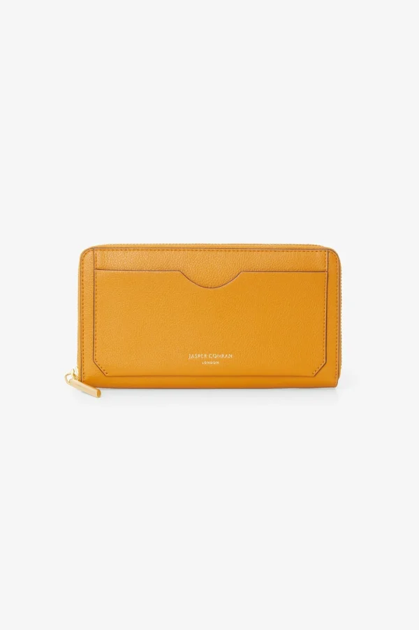 Jasper Conran Bryn Leather Large Zip Around Purse Best