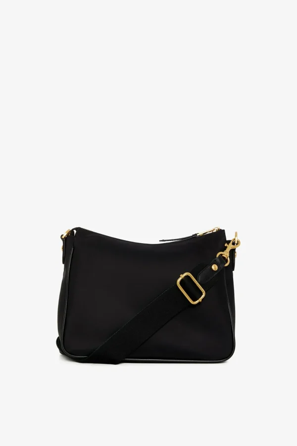 Jasper Conran Carmen Nylon Cross Body Bag Black Outlet
