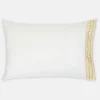 Jasper Conran Circles Embroidered Border Pillow Case Best Sale