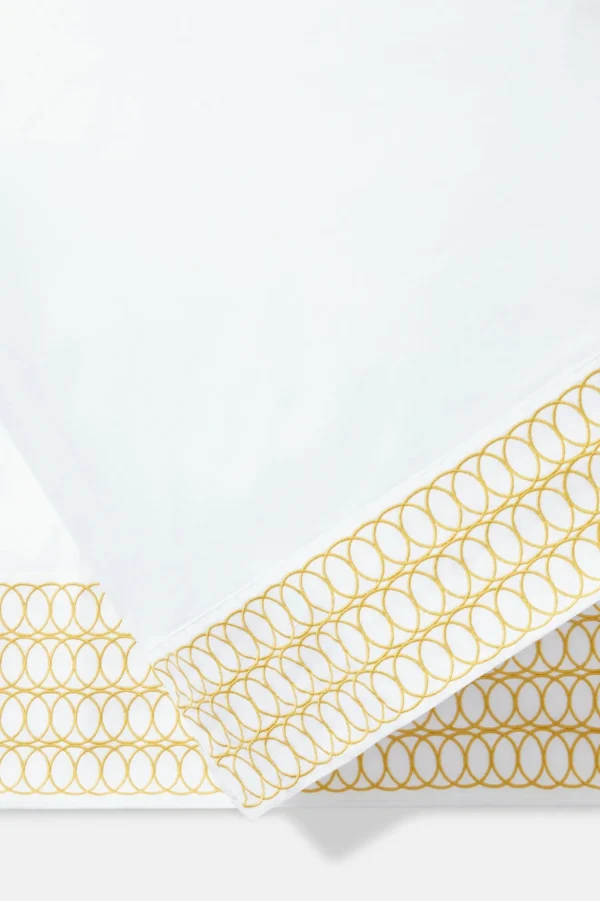 Jasper Conran Circles Embroidered Border Duvet Cover Outlet