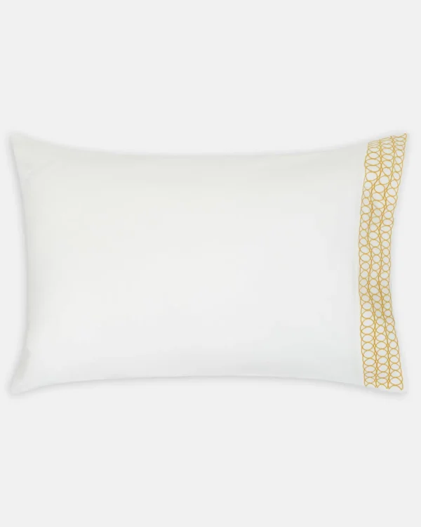 Jasper Conran Circles Embroidered Border Duvet Cover Hot