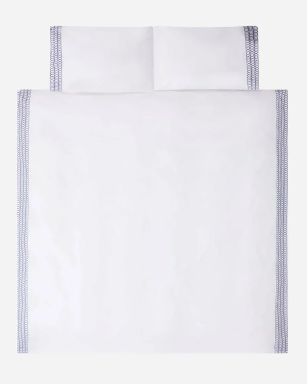 Jasper Conran Circles Embroidered Border Pillow Case Hot