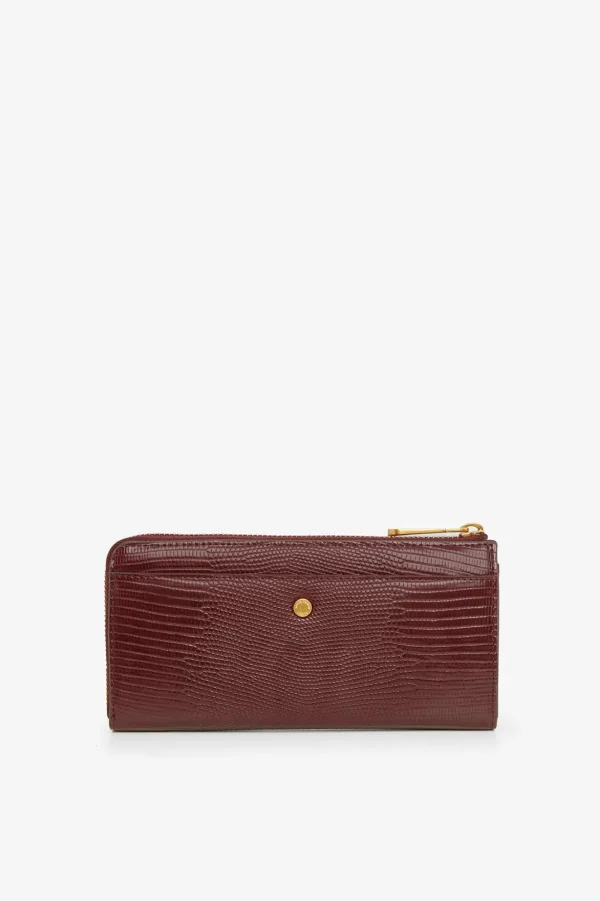 Jasper Conran Clara Lizard Large Zip Purse Discount