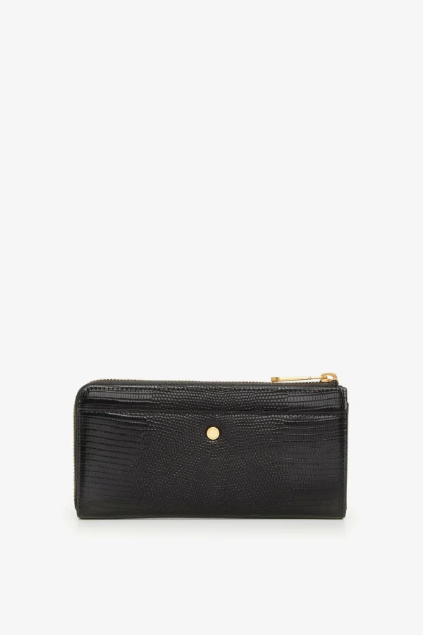 Jasper Conran Clara Lizard Large Zip Purse Discount