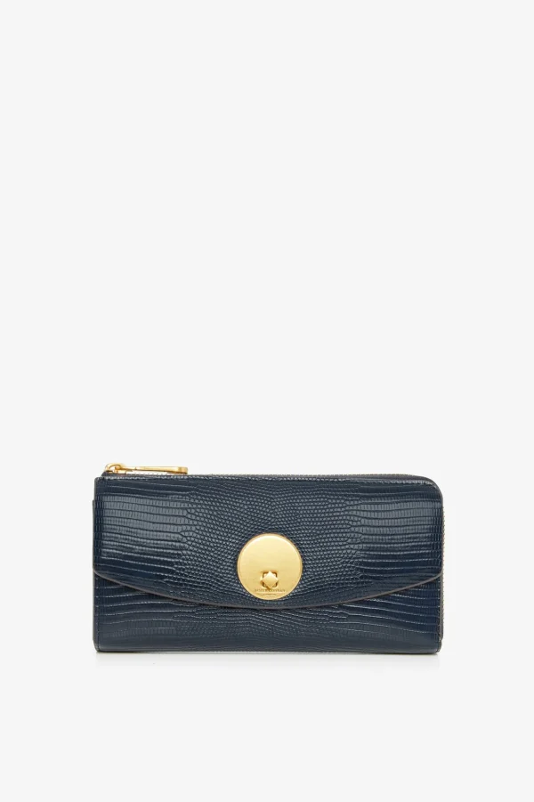 Jasper Conran Clara Lizard Large Zip Purse Discount