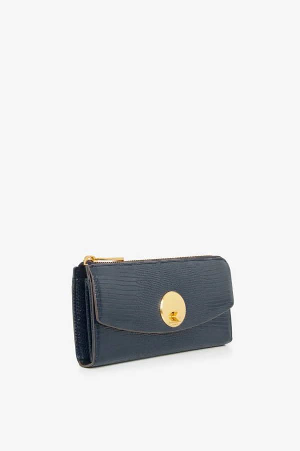 Jasper Conran Clara Lizard Large Zip Purse Discount