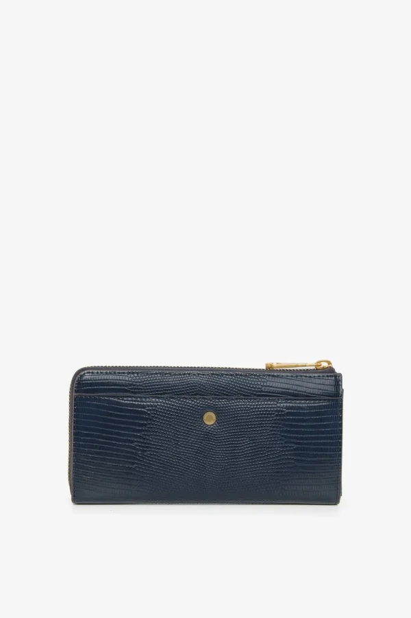 Jasper Conran Clara Lizard Large Zip Purse Discount
