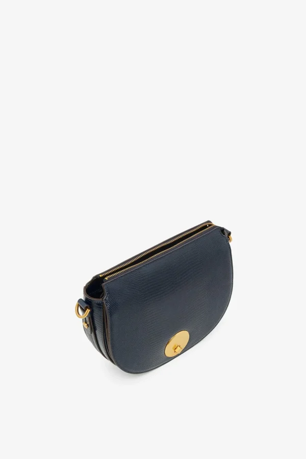 Jasper Conran Clara Lizard Saddle Bag Fashion