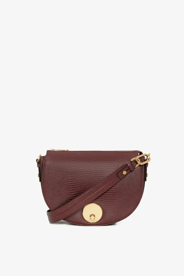 Jasper Conran Clara Lizard Saddle Bag Fashion