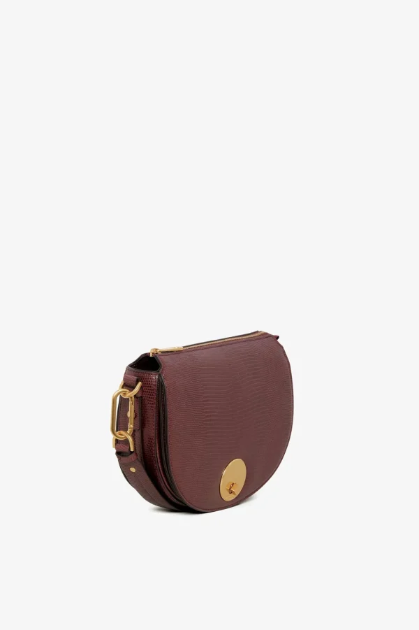 Jasper Conran Clara Lizard Saddle Bag Fashion