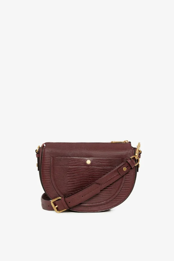 Jasper Conran Clara Lizard Saddle Bag Fashion