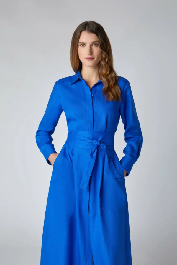 Jasper Conran Delilah Linen Shirt Dress Fashion