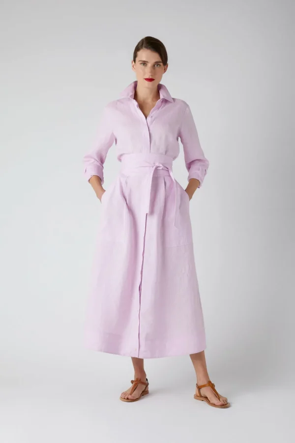 Jasper Conran Delilah Linen Shirt Dress Fashion