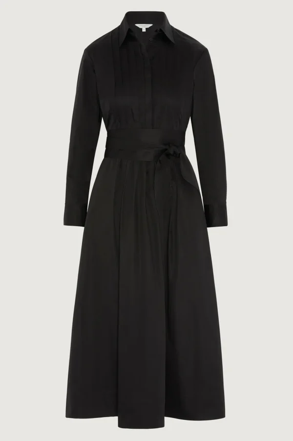 Jasper Conran Emily Pintuck Full Skirt Shirt Dress Fashion